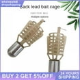 thumbnail image 1 of 1pc 20-50g  Fishing Bait Feeder European-style  Bighead Carp Fishing Group Lure Holder Trap Fishing Cage Basket Fishing Tool, 1 of 9