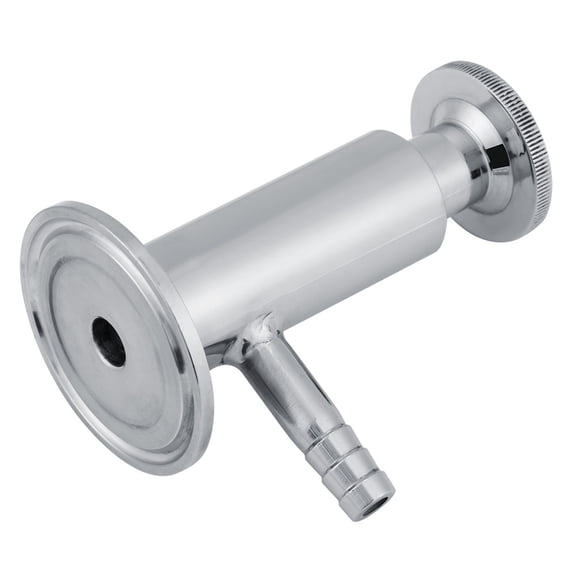 1pc 2inch(50.5mm) Ferrule Sanitary Stainless Steel SUS304 Sampling Valve