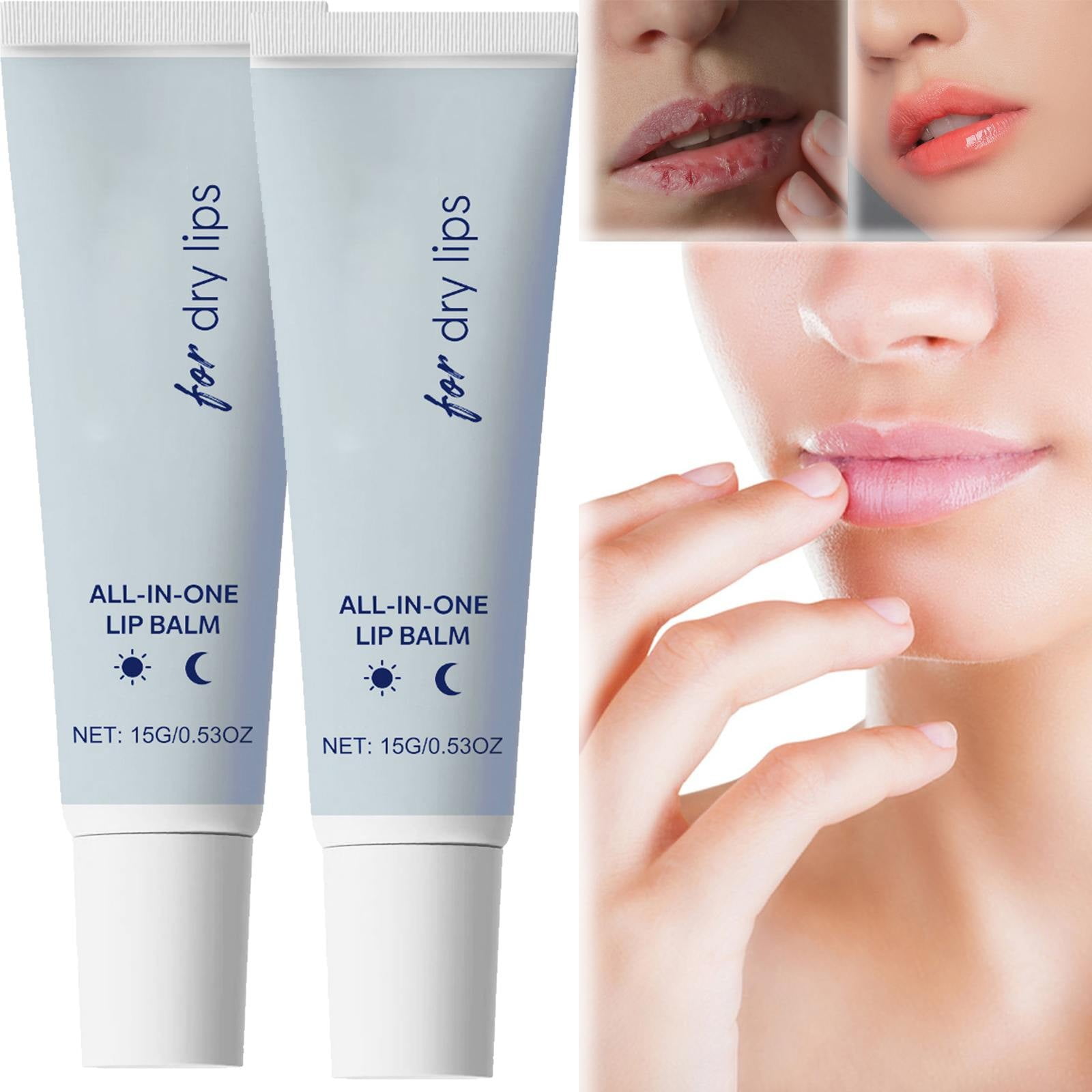 1pc/2pc For Dry Lips Hydrating And Lip Balm Ointment With Ceramides