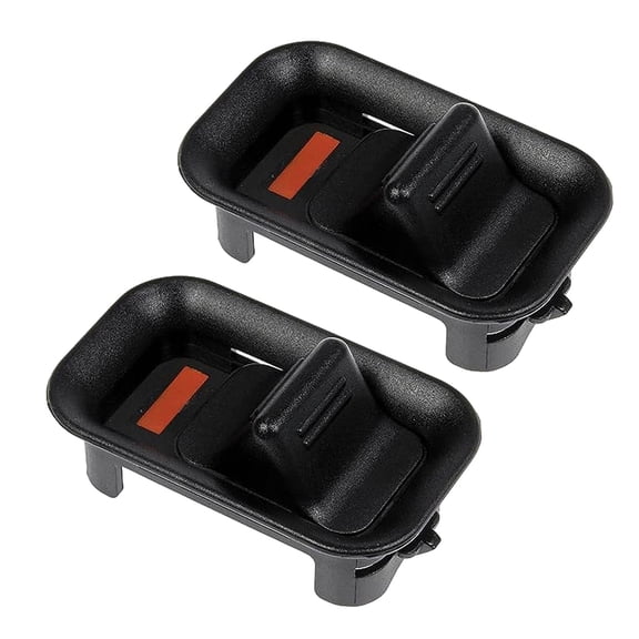 1pc/2pcs Door Lock Lever Knob Button 75397 15172121 Replacement Parts Car Accessories Black