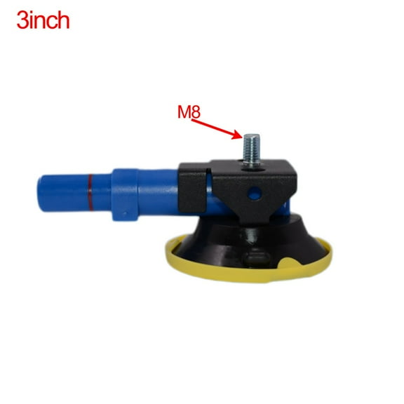 1pc 3"/4.5" Vacuum Suction Cup Thickened Concave Vacuum Sucker Hand Pump Glass Sucker Auto Repair Tool Car Dent Repair Tool