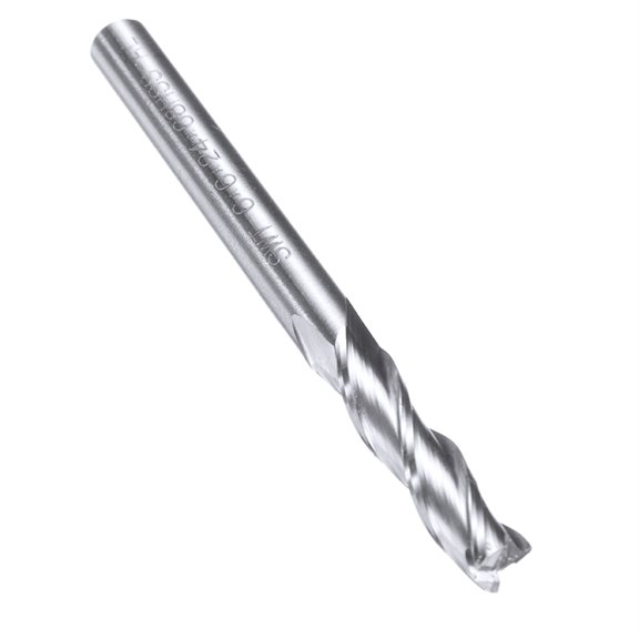 1pc 3 Flutes End Mill 6mm Lengthen Shank Milling Cutter CNC Drill Bit for Woodworking Engraving
