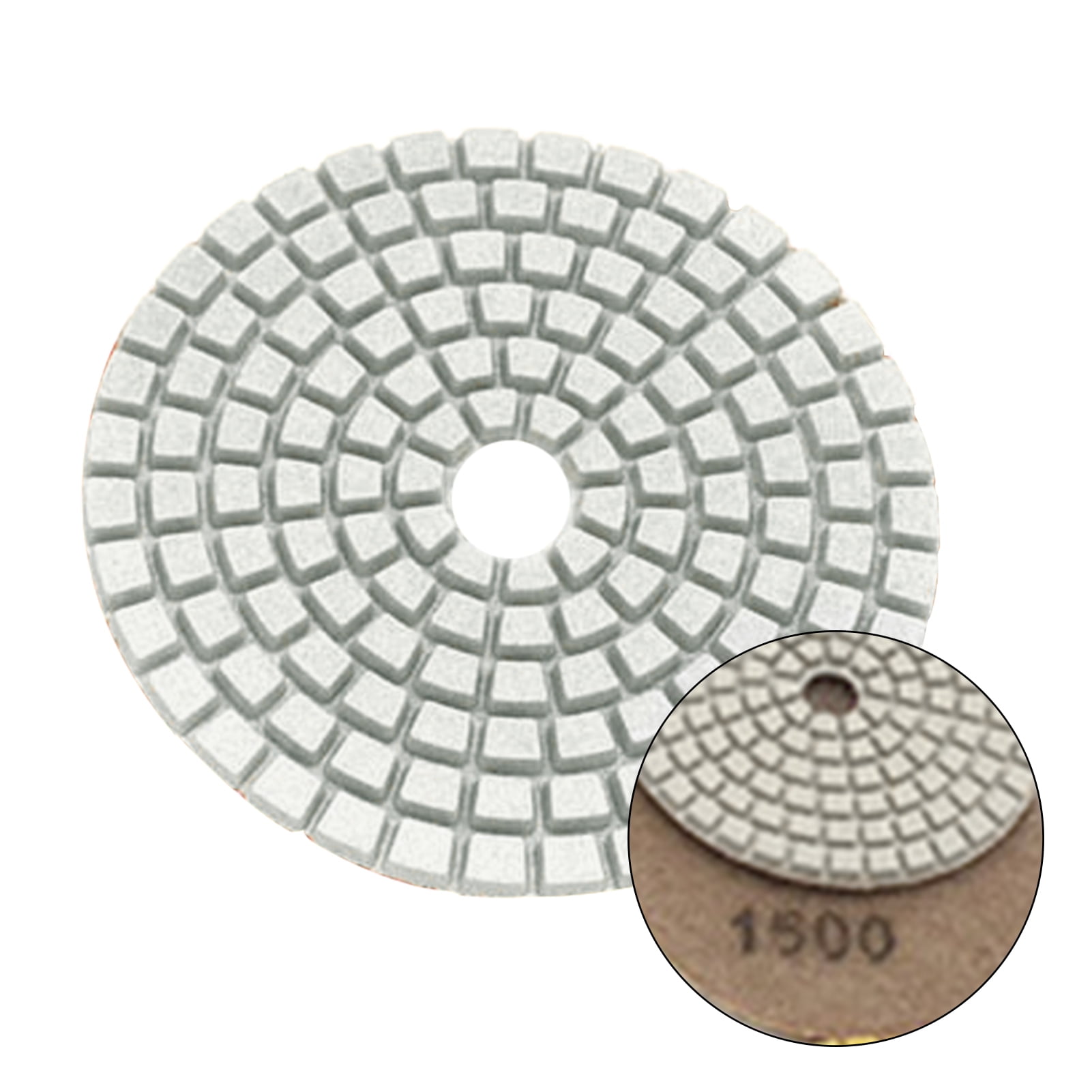 Integrated Stone Trimming And Polishing Disc, 3 Inch Diamond Wet Dry