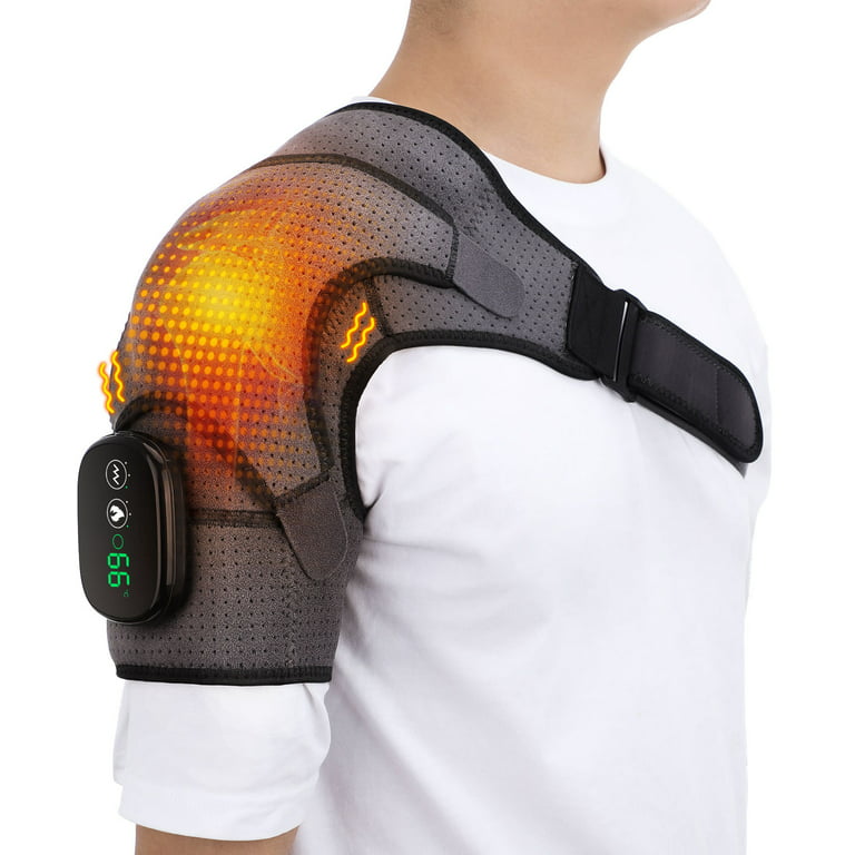Relax With The USB Heated Shoulder Heating Massager Brace, 1pc Shoulder  Warmer