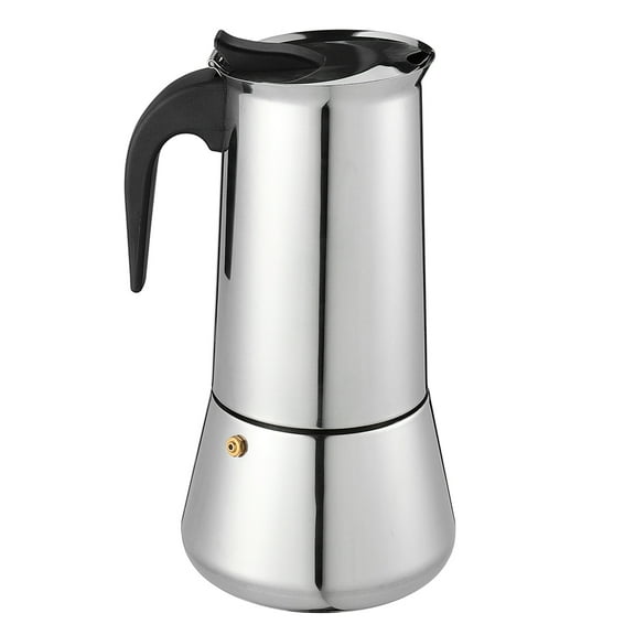 300ML Stainless Steel Espresso Coffee Pot - Coffee Container for Brewing and Serving Coffee