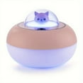 thumbnail image 1 of 1pc 300ml, USB Portable Mini Humidifier with Adjustable Mist Mode and LED Night Light - Quiet Air Humidifier for Home, Bedroom, Travel, and Office(Purple), 1 of 7