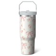 thumbnail image 1 of 1pc Miss 30oz Tumbler with Straw & Handle - Insulated Stainless Steel Cup | Holiday Gift for Man Women (Christmas, Valentine's, Birthday), 1 of 7