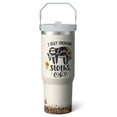 thumbnail image 1 of 1pc Sloth 30oz Tumbler with Straw & Handle - Insulated Stainless Steel Cup | Holiday Gift for Man Women (Christmas, Valentine's, Birthday), 1 of 7