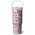 thumbnail image 1 of 1pc Bear 30oz Tumbler with Straw & Handle - Insulated Stainless Steel Cup | Holiday Gift for Man Women (Christmas, Valentine's, Birthday), 1 of 7