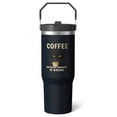 thumbnail image 1 of 1pc Cat Lovers 30oz Tumbler with Straw & Handle - Insulated Stainless Steel Cup | Holiday Gift for Man Women (Christmas, Valentine's, Birthday), 1 of 7