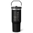 thumbnail image 1 of 1pc Men 30oz Tumbler with Straw & Handle - Insulated Stainless Steel Cup | Holiday Gift for Man Women (Christmas, Valentine's, Birthday), 1 of 7