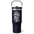 thumbnail image 1 of 1pc Men 30oz Tumbler with Straw & Handle - Insulated Stainless Steel Cup | Holiday Gift for Man Women (Christmas, Valentine's, Birthday), 1 of 7