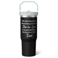 thumbnail image 1 of 1pc Father 30oz Tumbler with Straw & Handle - Insulated Stainless Steel Cup | Holiday Gift for Man Women (Christmas, Valentine's, Birthday), 1 of 7