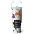 thumbnail image 1 of 1pc Halloween Witch 30oz Tumbler with Straw & Handle - Insulated Stainless Steel Cup | Holiday Gift for Man Women (Christmas, Valentine's, Birthday), 1 of 7