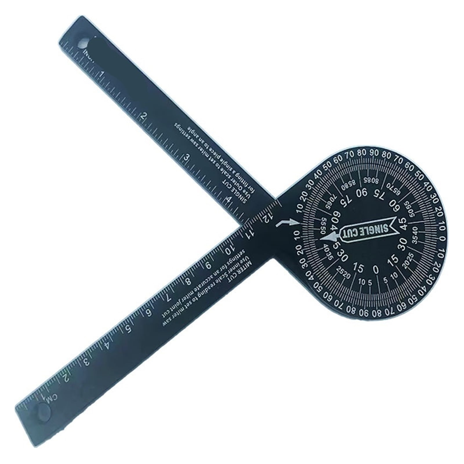 1pc 360 Aluminium Alloy Degree Miter Saw Protractor High Accuracy Angle Finder Gauge ,Water-Proof & Dust Resistant