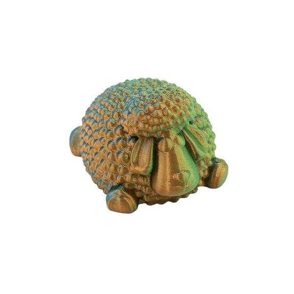 1pc 3D Print Small Sheep Figure Orange Blue Green 5cm Animal Ornament Wild Animal Figurine