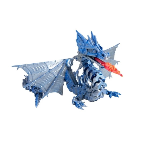 1pc 3D Printed Chinese Dragon Full Body Joints That Can Move Home Furnishings Decorations Are Worth Collecting Creative Figurines