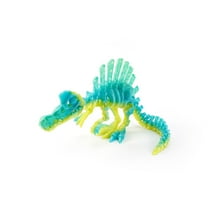 1pc 3D Printed Dinosaur Movable Echinosaurus Figurine Dragons Bone Model Desktop Craft Ornament Creative Novelty