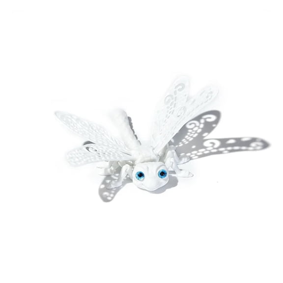 1pc 3D Printed Dragonfly Figurine Collectible Desk Decor Transformable Design For Halloween Christmas Xmas Thanksgiving