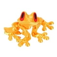 thumbnail image 1 of 1pc 3D Printed Frog Ornament Joint Movable Non-Magnetic Model Cute Simulation Animal Figurine Desktop Frogs Handicraft Decoration, 1 of 1