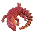 thumbnail image 1 of 1pc 3D Printed Lizards Animals Figures Model Multi-joint Movable Ornament Decorative Desktop Creativity Novelty Gifts, 1 of 4