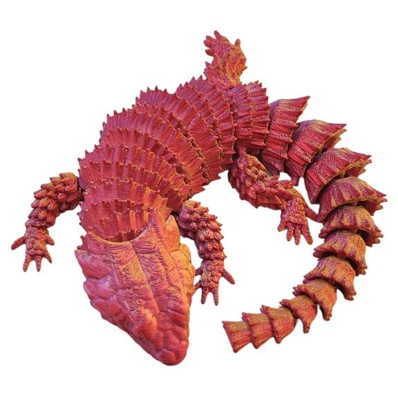 1pc 3D Printed Lizards Animals Figures Model Multi-joint Movable Ornament Decorative Desktop Creativity Novelty Gifts