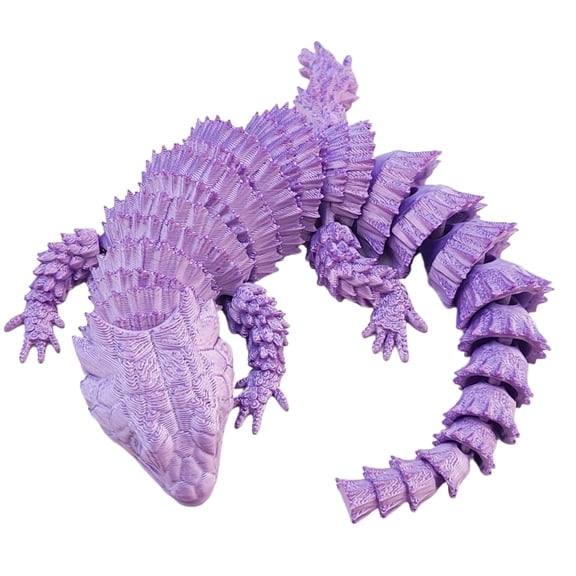1pc 3D Printed Lizards Animals Figures Model Multi-joint Movable Ornament Decorative Desktop Creativity Novelty Gifts