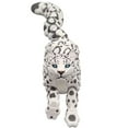 thumbnail image 1 of 1pc 3D Printed Snow Leopard Model Simulation Multi-joint Movable Animals Figurines Miniatures Home Decoration Crafts Figurines, 1 of 2