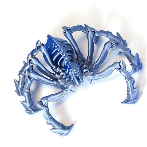 1pc 3D Printed Spider Model Simulated Animal Model Crative Desktop Decoration Gifts Aquarium Fish Tank Landscape Decor