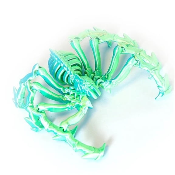 1pc 3D Printed Spider Model Simulated Animal Model Crative Desktop Decoration Gifts Aquarium Fish Tank Landscape Decor