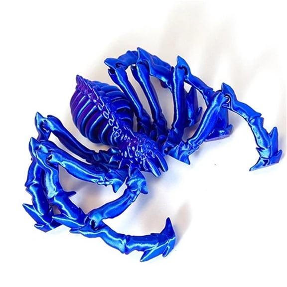1pc 3D Printed Spider Model Simulated Animal Model Crative Desktop Decoration Gifts Aquarium Fish Tank Landscape Decor