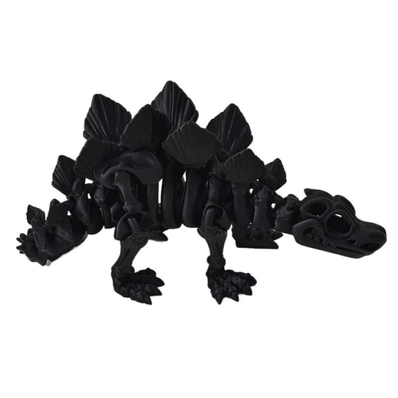 1pc 3D Printed Sword Dragon Dinosaur Movable Joint Fidget Rotatable Articulated Desktop Ornament Adults Craft Birth Gift