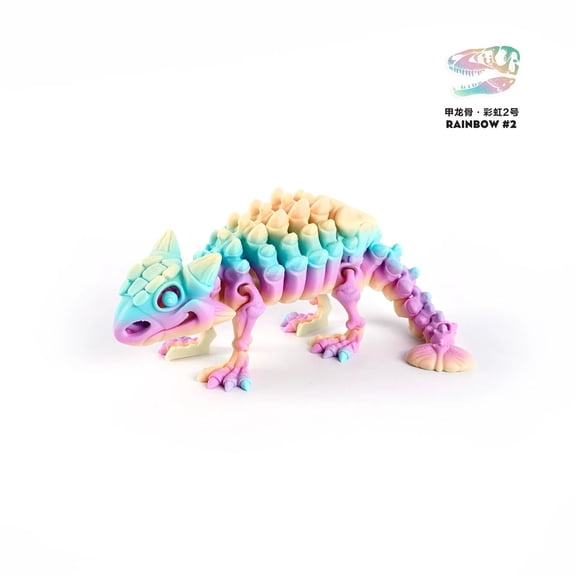 1pc 3D Printed Tyrannosaurus Rex Realistic Dinosaur Model Jointed Full Movable Birthday Gift Realistic Animals Decorative Desktop