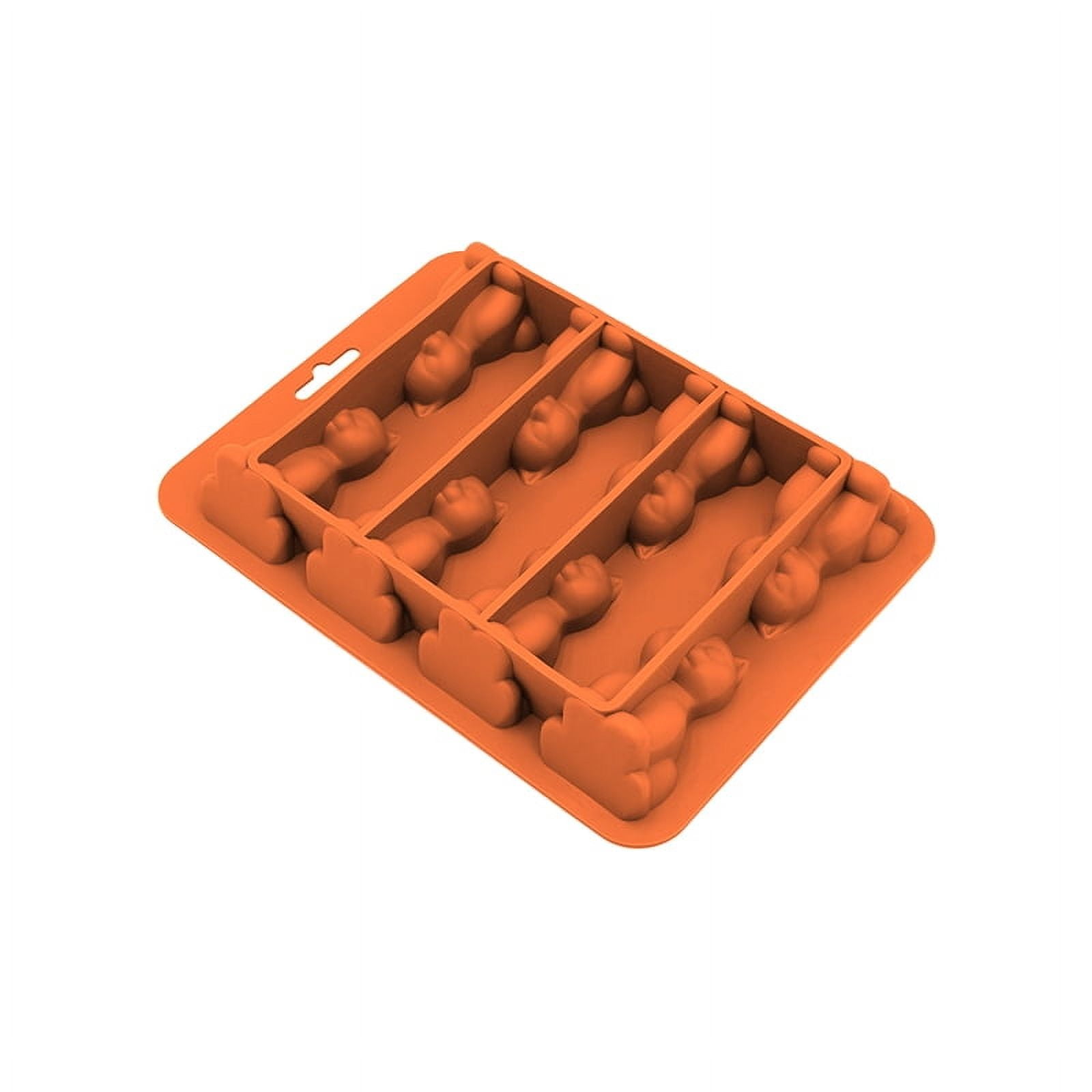 1pc 3D cat ice cube mold, easy to release silicone ice hockey machine, suitable for cold drinks, whiskey, and cocktails, BPA fre