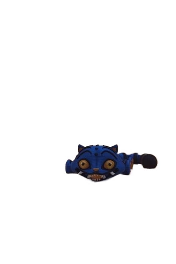 1pc 3D printed cute tiger keychain or  with movable joints