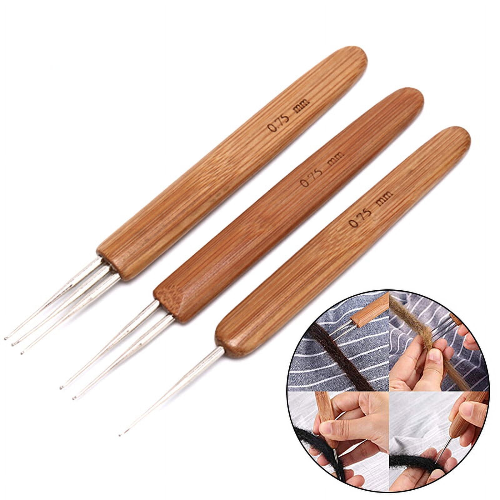 Long Crochet Hooks Bamboo Wooden Crocheting Needles New Yarn Weave Tool DIY  Sewing Accessories – the best products in the Joom Geek online store