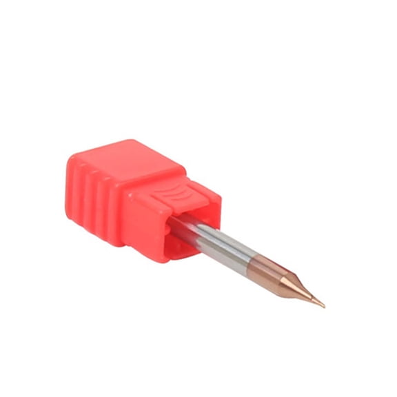 1pc/3pcs/5pcs HRC60 0.2-0.9mm 2 Flute Micro Flat End Mill 4mm Shank Tungsten Carbide CNC Router Bit Mini Milling Cutter