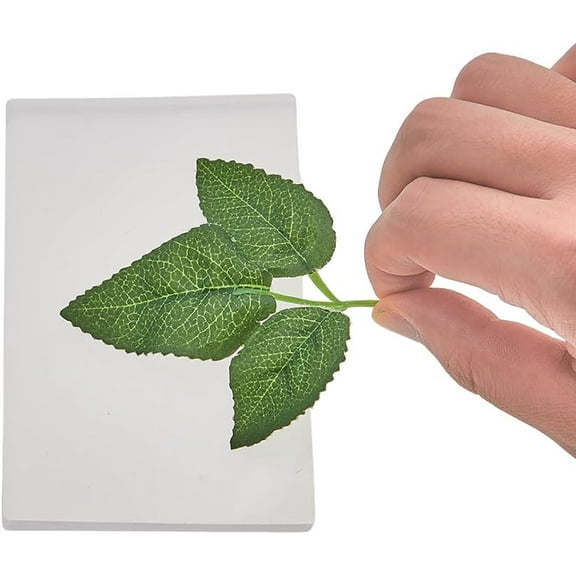 1pc 4.72x3.14inch Gel Printing Plate Monoprinting Print Plate Clear Transparent Reusable Plate Printmaking Supplies for Printmaking Ink Paint Art Supplies