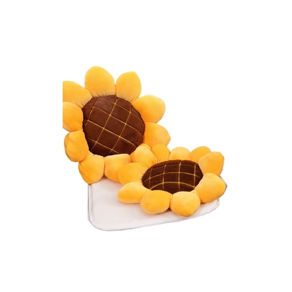 1pc 40/50/70cm Stuffed Soft Plant Sunflower Plush Toys Cute Chair Car Plush Cushion Office Nap Pillow Nice Birthday Gift