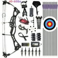 thumbnail image 1 of 1pc 40-60lbs Composite Bow Outdoor Hunting Archery Special Compound Bow Alloy Composite Bow Compound Bow Set Bow & Arrow Accessories, 1 of 9