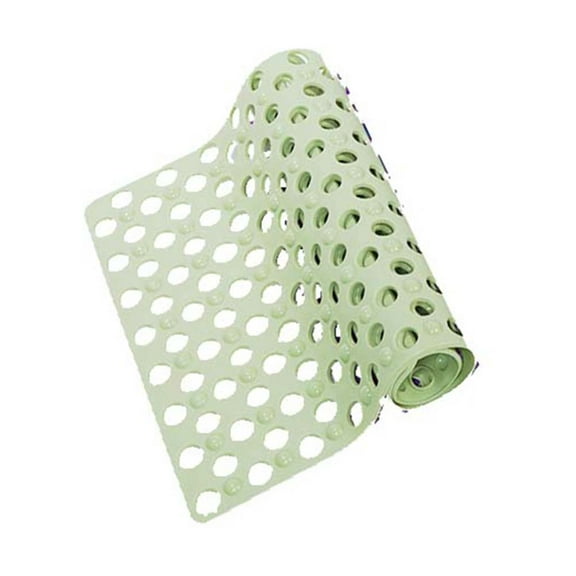 WEAVILUX Home Surfing Massage Bath Mat Bath Mat Green 1Pack
