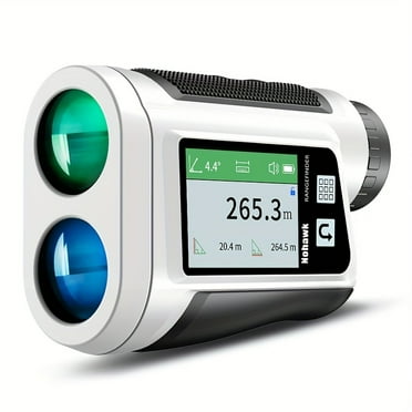 1pc 600M Golf Laser Rangefinder With LCD Display USB Rechargeable Range Finder With Slope Function Flag Locking Vibration Golf Accessories
