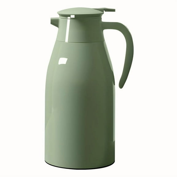 1pc 64oz/2000ml Large Capacity Double-Wall Vacuum Insulated Coffee Pot, Keeps Hot for 12 Hours and Cold for 24 Hours, Suitable for RVs, Outdoor Camping, Picnics, Office Travel, Home Use Tea Kettle