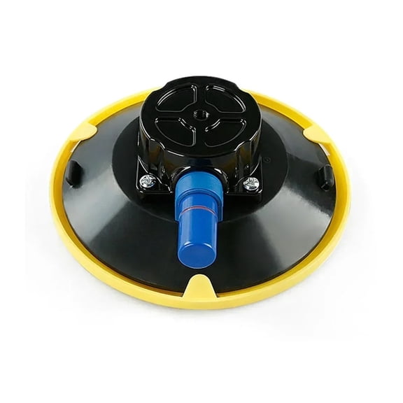 1pc 6inch Hand Pump Vacuum Suction Cup Mount Base Glass Sucker Car Sucker ,Worry-free & Durable Usage