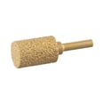 thumbnail image 1 of 1pc 6mm Round Shank Vacuum Brazed Diamond Burr Head Grinding Rotary File For Stone-Grey Cast Iron Ductile Iron Steel Engravin, 1 of 2