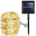 thumbnail image 1 of 1pc 72ft 200 LEDs Solar Power String Fairy Lights Garden Outdoor Party Christmas Lamp, 1 of 14