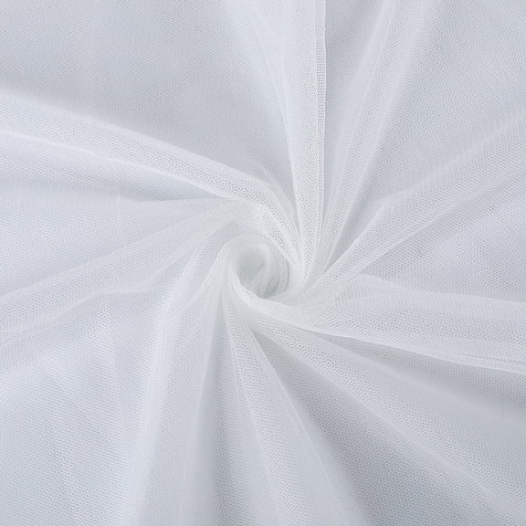 1pc 78.7x63 Inch Polyester Mesh Fabric White Voile Solid Mosquito Net Breathable Fabric Netting Sheer Tulle Gauze Soft Cloth By the Yard