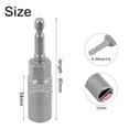 thumbnail image 1 of 1pc 80mm Length Deepen Power Nut Driver Drill Bit 5.5-19mm Socket Adapter 1/4 Hex Shank Drill Bit Adapter For Power Drills, 1 of 6