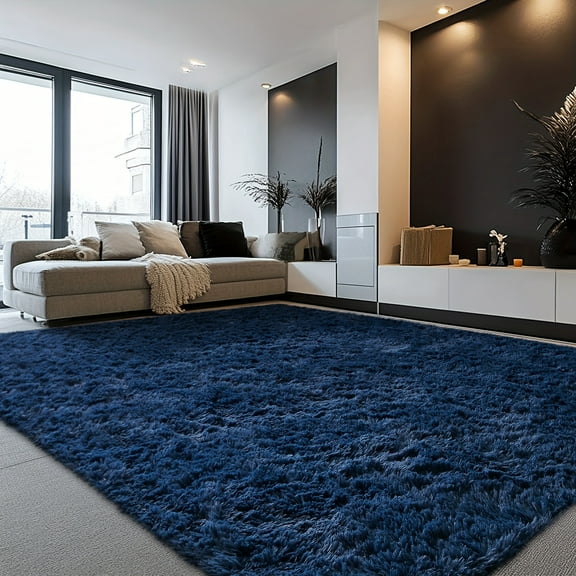 1pc 8x10 Feet, Super Soft Thickened Fluffy Area Mat for Living Room, Plush Shaggy Area Mat for Bedroom, Faux Fur Mat for Home Decor(240cm X 300cm/ 95inch X 118inch)