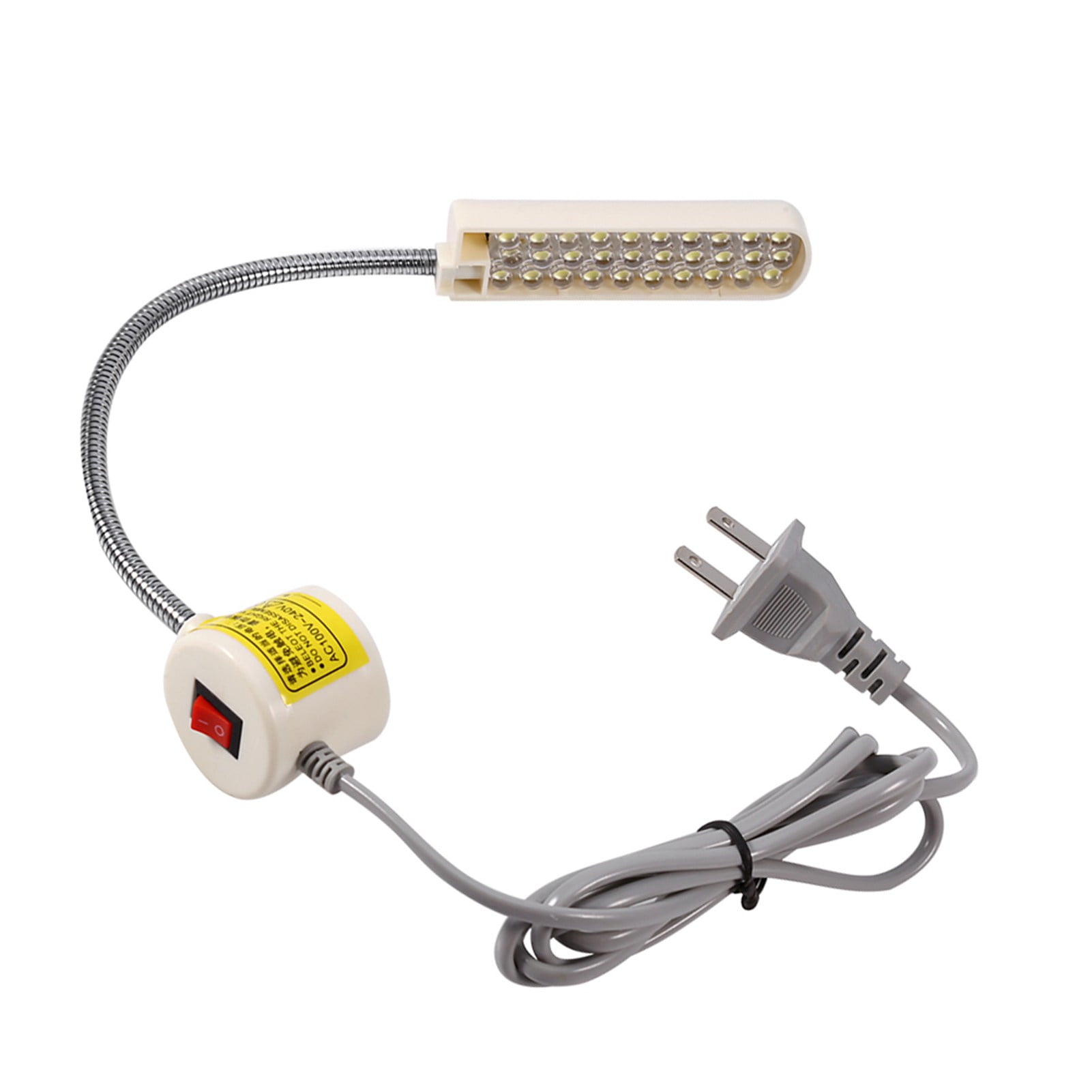 1pc AC 110V-240V 30 LED Light Lamp Magnetic Base Switch for Sewing Machine Working Light, Working Light, Sewing Machine Light,Magnetic Base Light